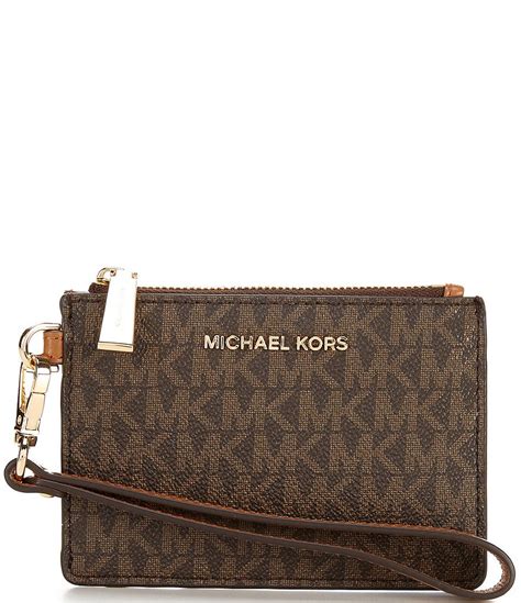 michael kors signature jet set small coin purse